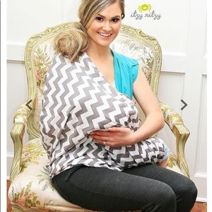 Itsy Ritzy Nursing Scarf and Car Seat Cover
